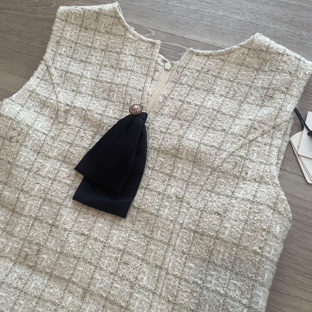 【Herlipto】新品 Victoria Tweed Jumper Dress