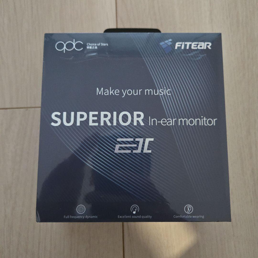 新品未開封 FiTEAR qdc SUPERIOR