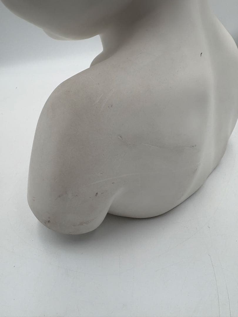 【良品】ドナテルロ　少女胸像　デッサン用　 石膏像　 オブジェ