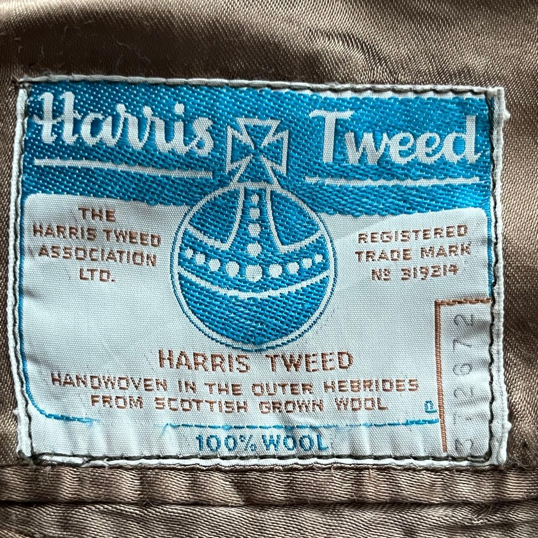 JONELLE ハリスツイード テーラードジャケット ヘリンボーン 2B 希少