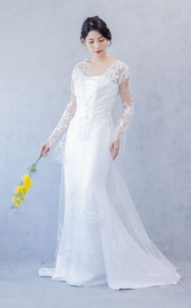 ウェディング オーバードレス ガウンドレス ワタベウェディング アウラ AULA