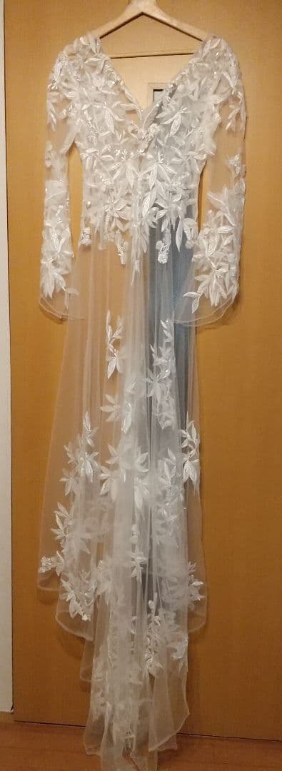 ウェディング オーバードレス ガウンドレス ワタベウェディング アウラ AULA