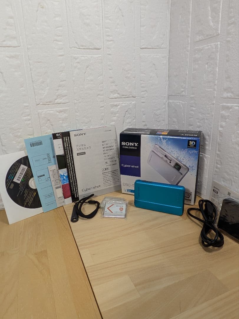 希少色 SONY Cyber-shot DSC-TX10 ブルー 箱あり