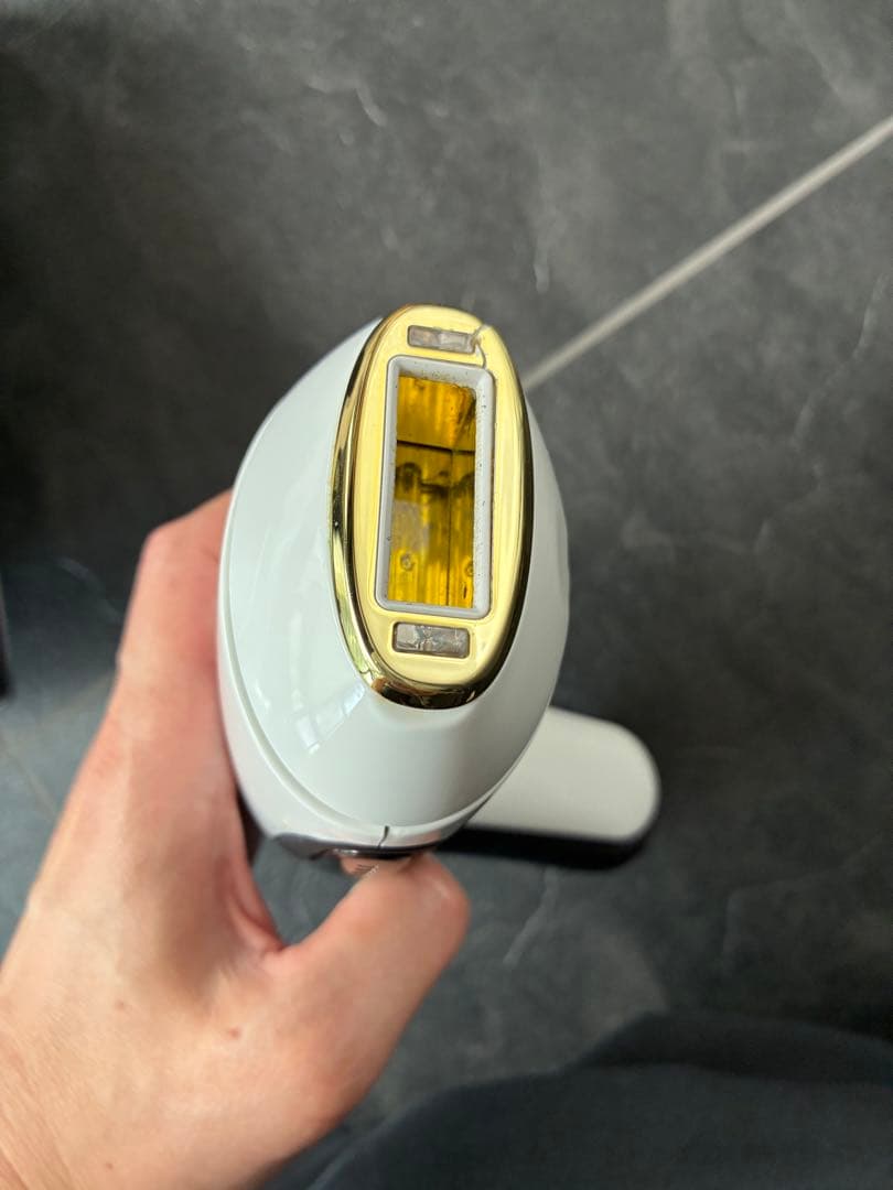 値下げ美品SMOOTHSKIN 脱毛器 ホワイトメンズレディース スムーススキン