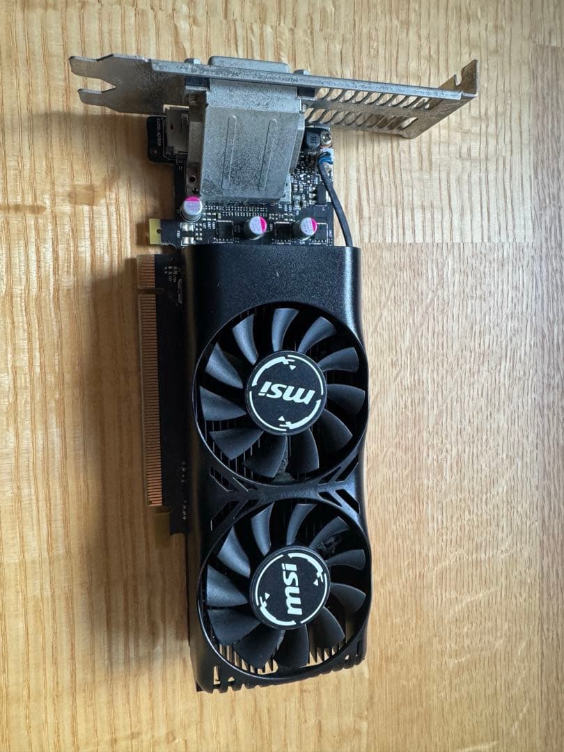 MSI製 GeForce GTX 1050 Ti 4GB LP ロープロファイル