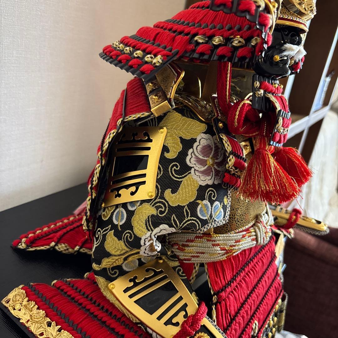 鎧兜　鎧飾り　鎧飾　五月人形　大鎧　平安　翠山作　10号　嵯峨　増村人形店