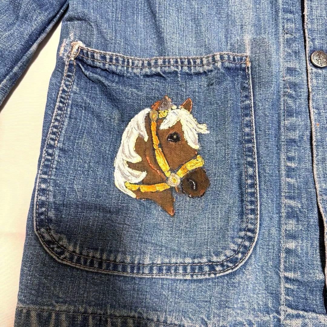 【マーレ】60s 稀少✨ デニムカバーオール ヴィンテージ 古着