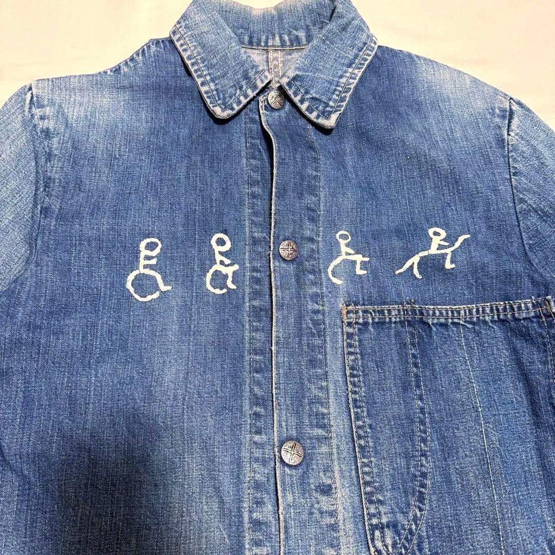 【マーレ】60s 稀少✨ デニムカバーオール ヴィンテージ 古着