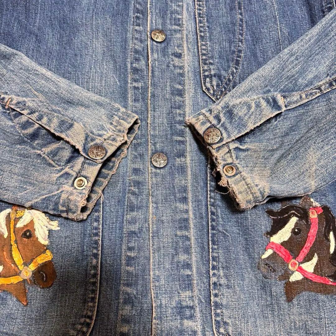 【マーレ】60s 稀少✨ デニムカバーオール ヴィンテージ 古着