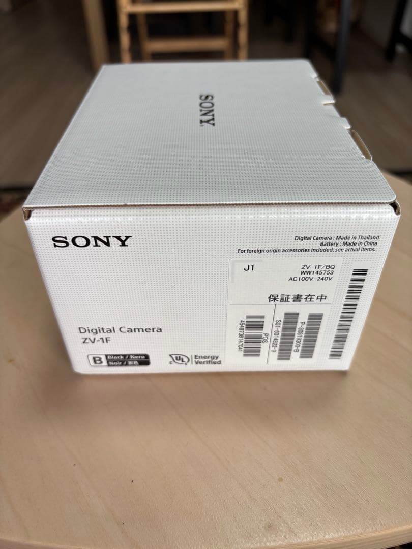 SONY VLOGCAM ZV-1 F 新品未使用　黒
