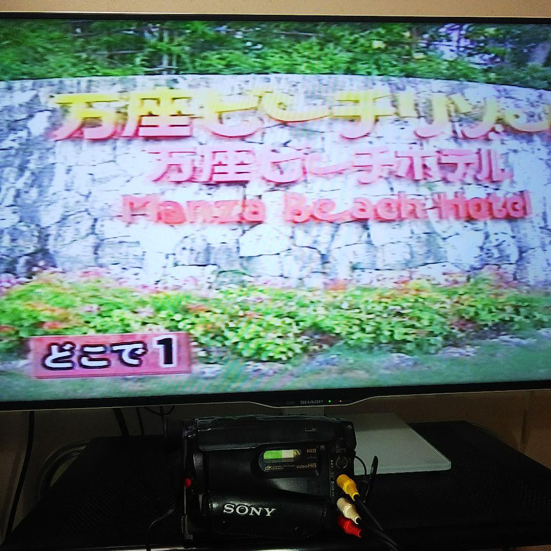 Sony video Hi8 Handycam CCD-TR705 再生可能