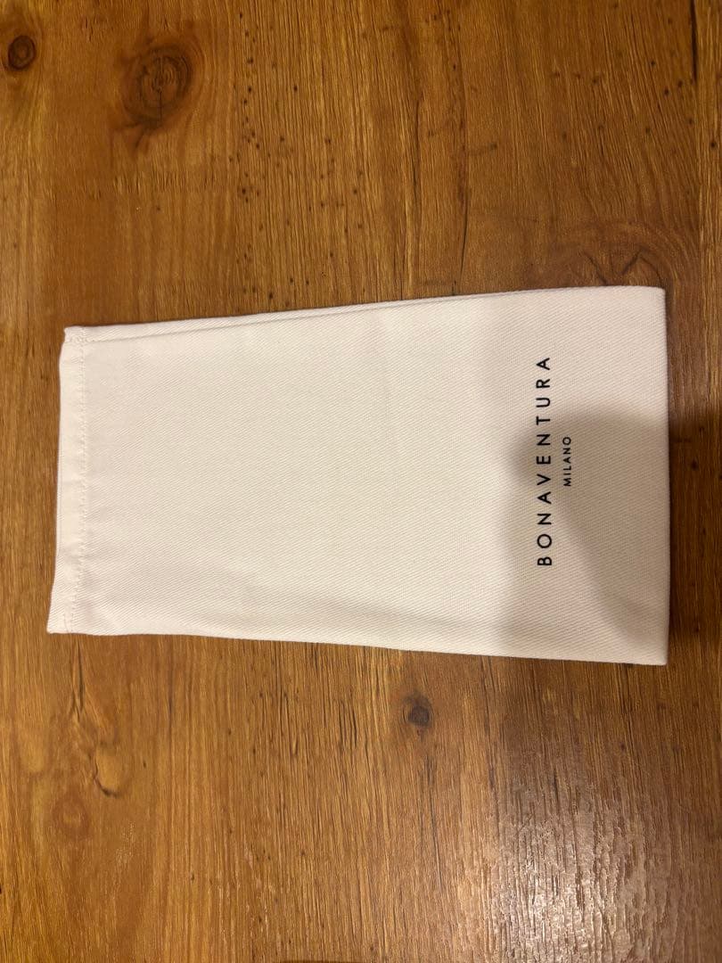 ボナベンチュラ　イエロー レザー 名刺入れ 二つ折り