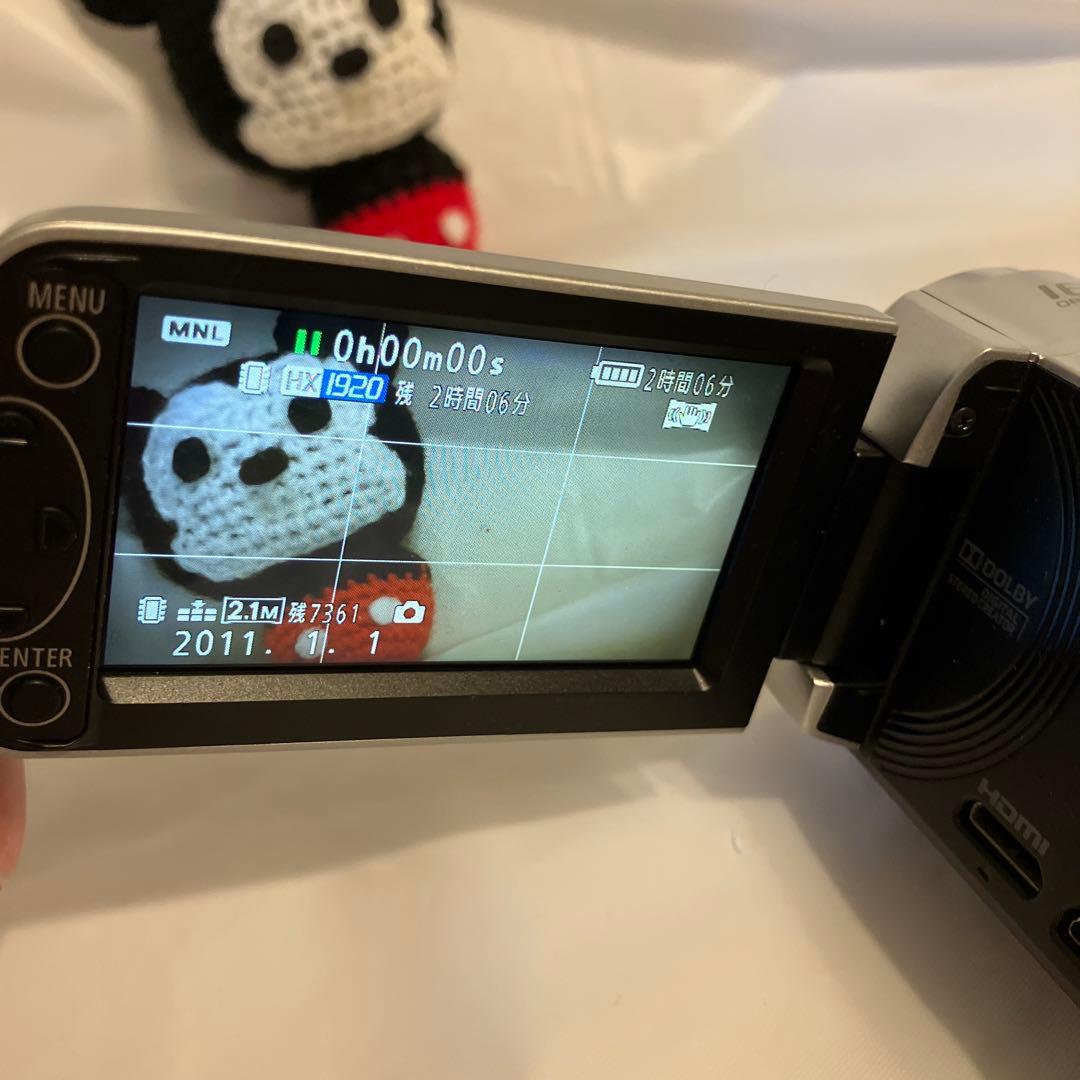 ビデオカメラ Panasonic HDC-TM25 バッテリー2個付