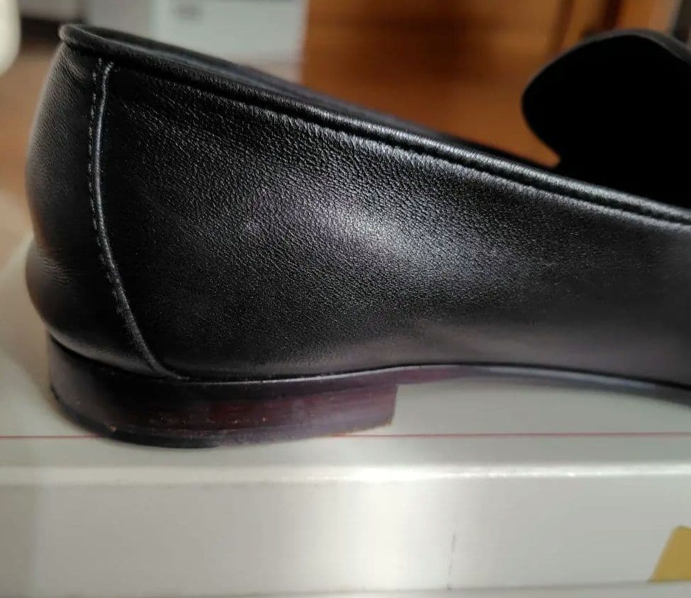 【正規品】シャネル　ココマーク チェーン ローファー G36420　黒　23.5