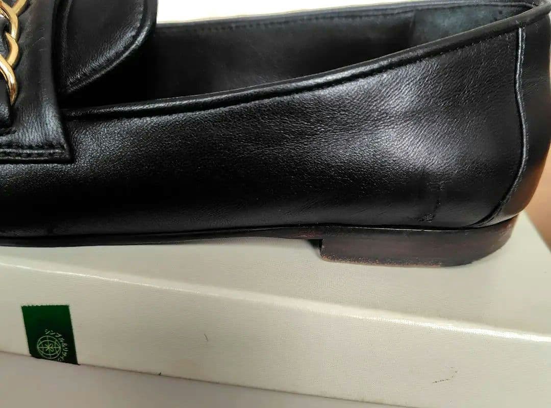 【正規品】シャネル　ココマーク チェーン ローファー G36420　黒　23.5