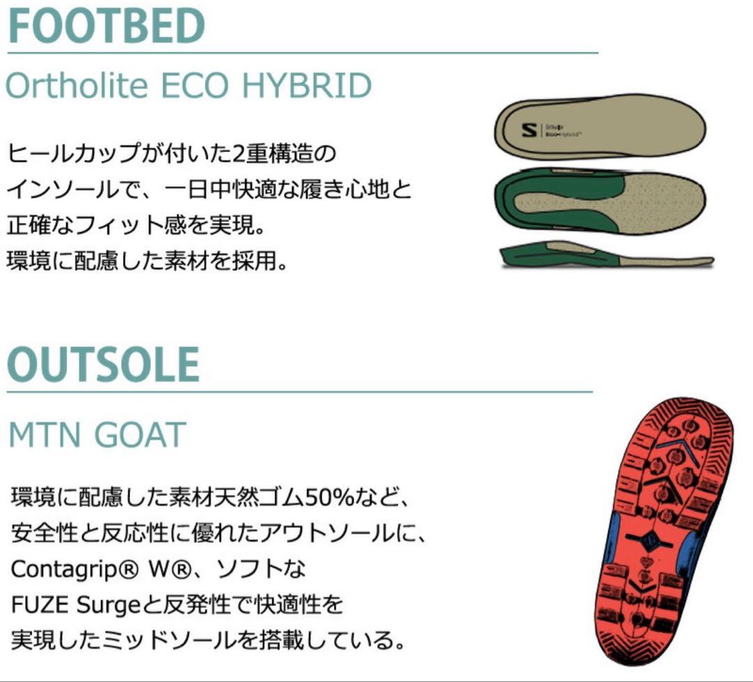 SALOMON VISTA DUAL BOA 23.5 スノボ　ブーツ