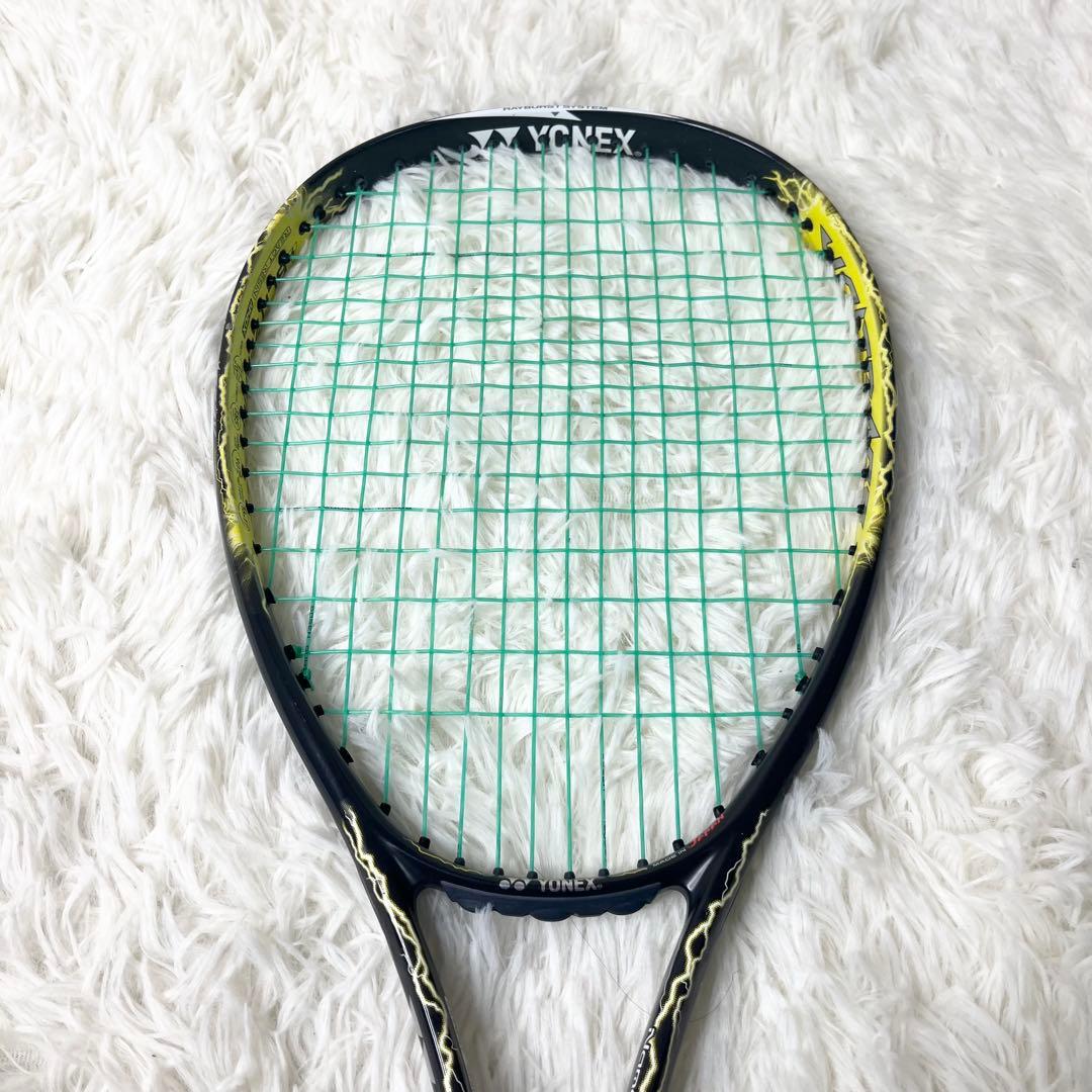 【美品】 ヨネックス ボルトレイジ 7V 前衛用 ソフトテニス ラケット
