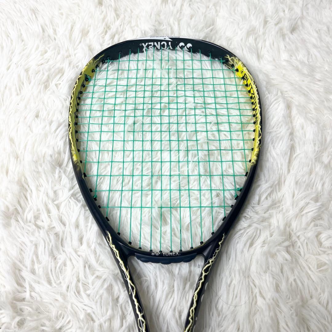【美品】 ヨネックス ボルトレイジ 7V 前衛用 ソフトテニス ラケット