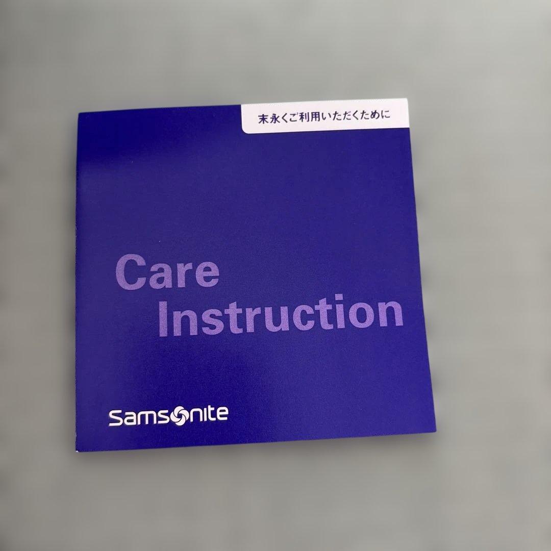 サムソナイト ネイビー ハーフムーン ショルダーバッグ 新品タグ付