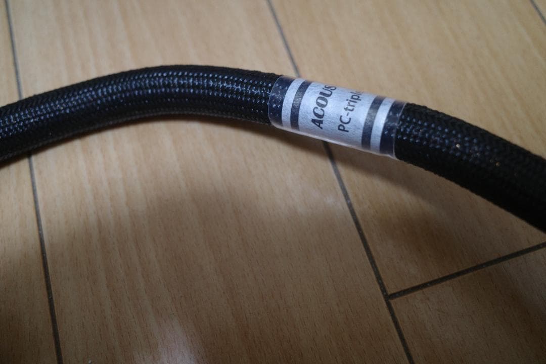 [超美品] アコリバ 最高級電源ケーブル POWER REFERENCE 2M