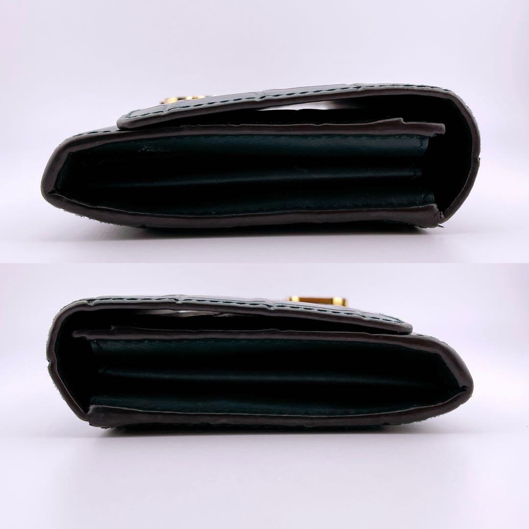 ★バーバリー★ 長財布 TB ロングウォレット 緑系 グリーン系