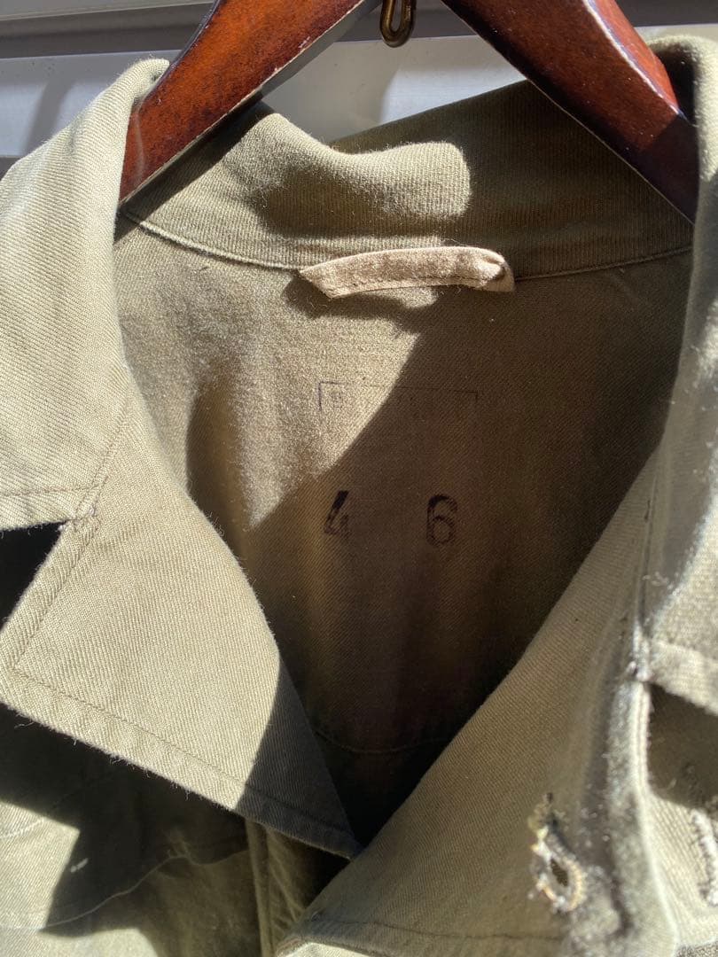 フランス軍 M47 ジャケット 前期 初期型 レア個体 サイズ46 ミリタリー