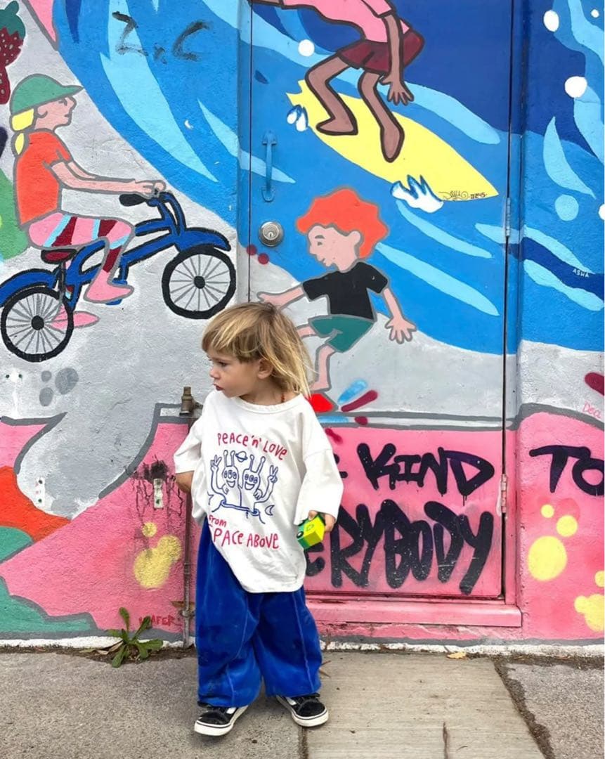 ボトムス cosmo pant blue 18-24m