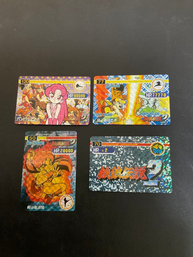 【当時物】餓狼伝説 カードダス 72枚セット（キラ・ホロ11枚含む） SNK