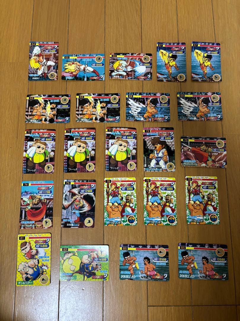 【当時物】餓狼伝説 カードダス 72枚セット（キラ・ホロ11枚含む） SNK