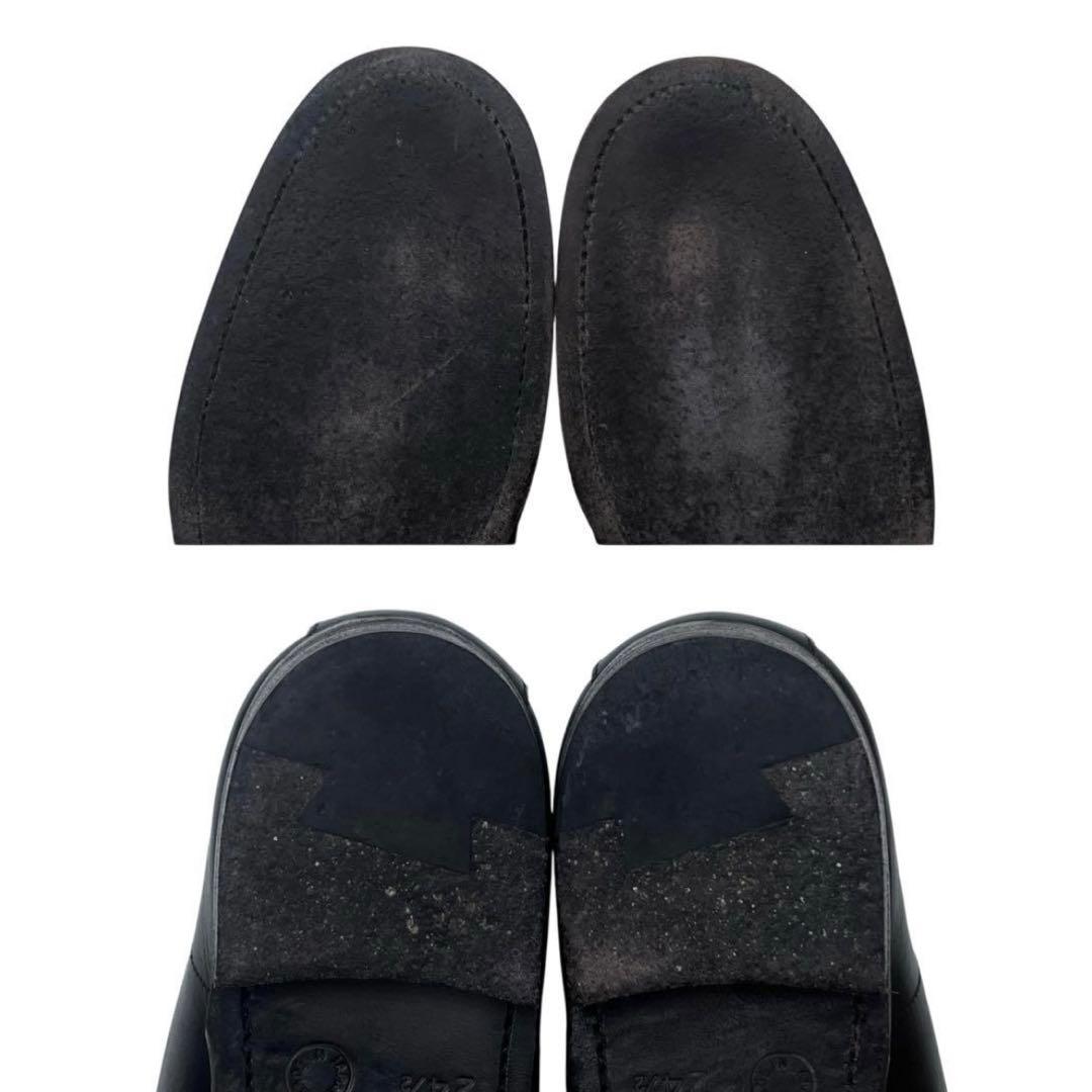 美品 ARTS&SCIENCE 24.5 レザー ハイカット チャッカブーツ 黒