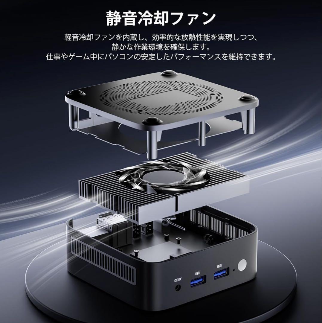 ミニpc第12世代インテルTwin Lake-N150 Windows11Pro