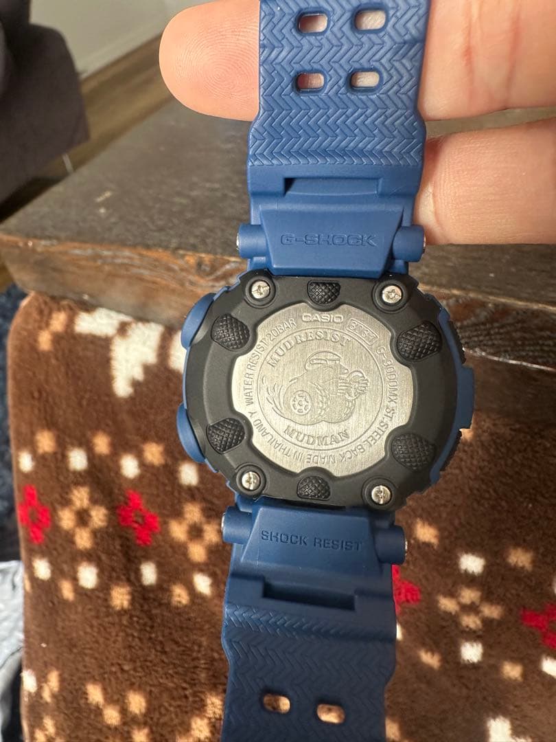 G-SHOCK/時計/MUDMAN/マットブルー/青黒/G-9000/時計/レア