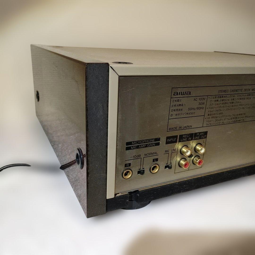 シ*ー様 ​フルセットAIWA XK-S9000 リモコン・説明書付 通電済　ジ