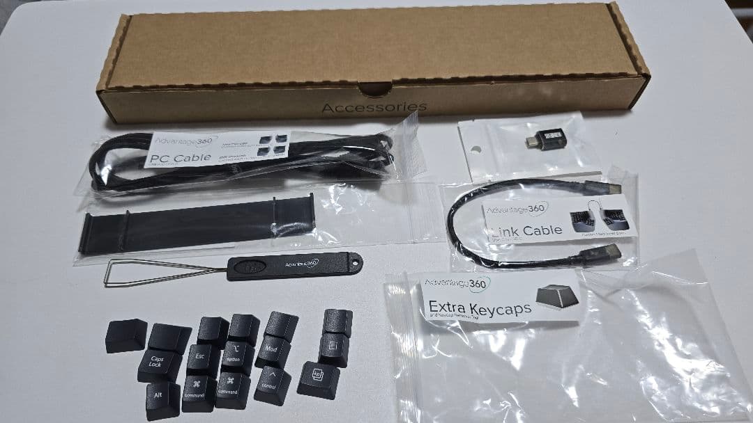 Kinesis Advantage360 SmartSet(有線)+パームパッド