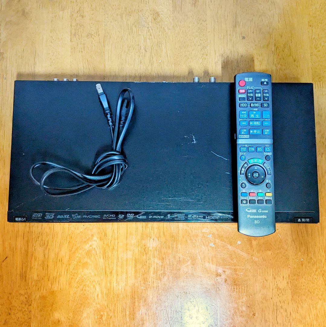 Panasonic　ブルーレイレコーダー HDD 500GB→2TB増量換装済