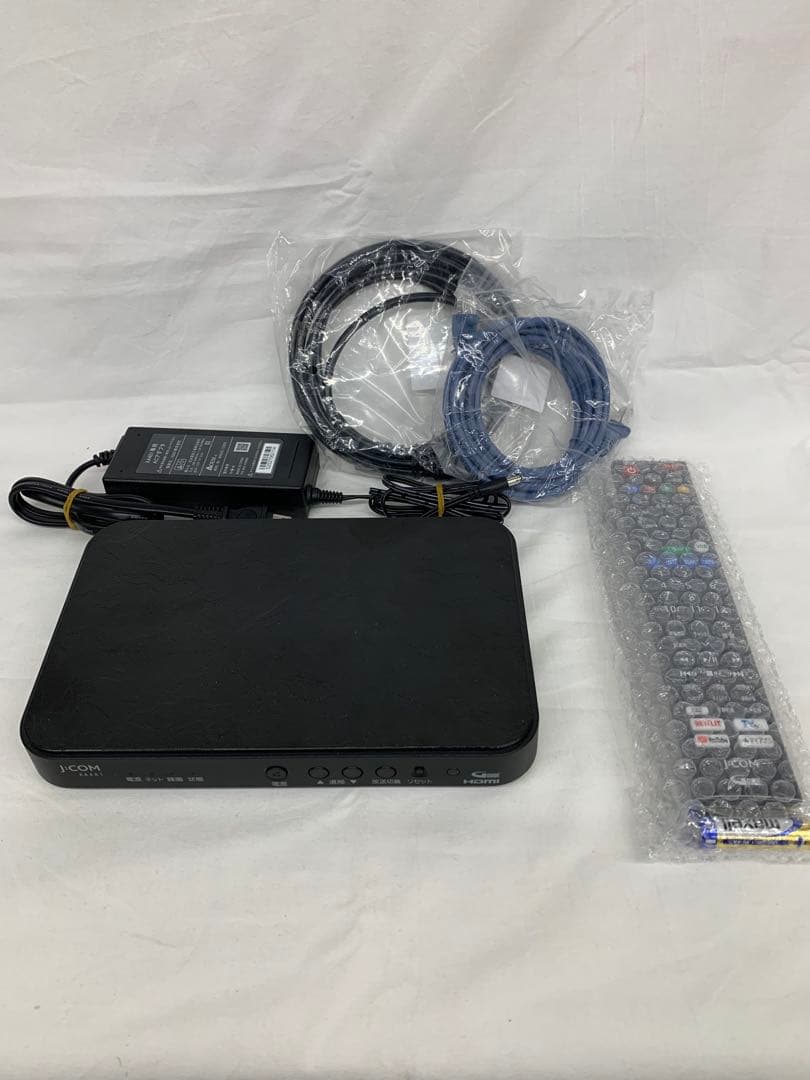 J:COM LINK XA401 BS4Kチューナー　リモコン等　付属品有り