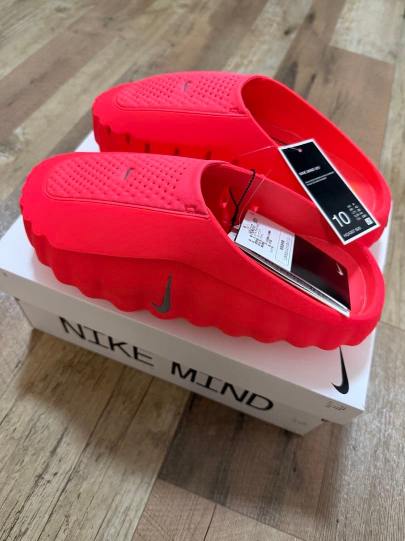 NIKE MIND 001 サンダル　レッド 28cm