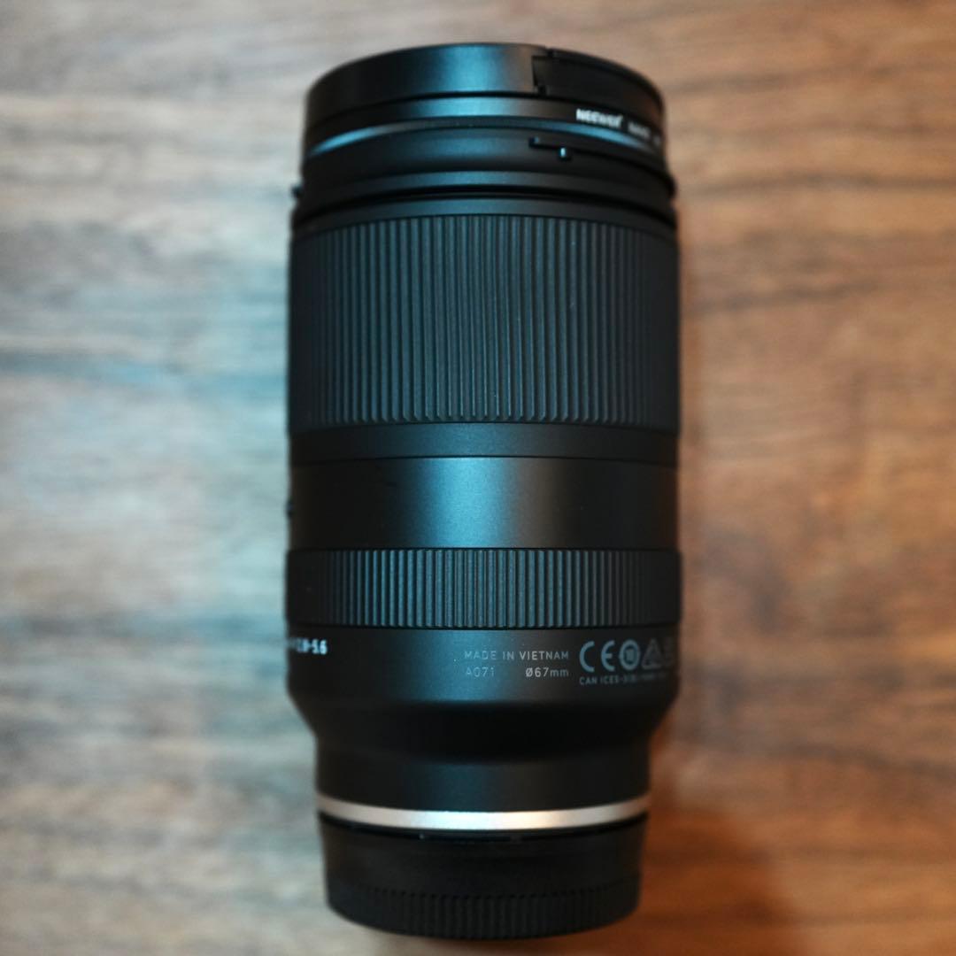 タムロン28-200mm.f2.8-5.6ソニー Eマウント 25年9月新品購入