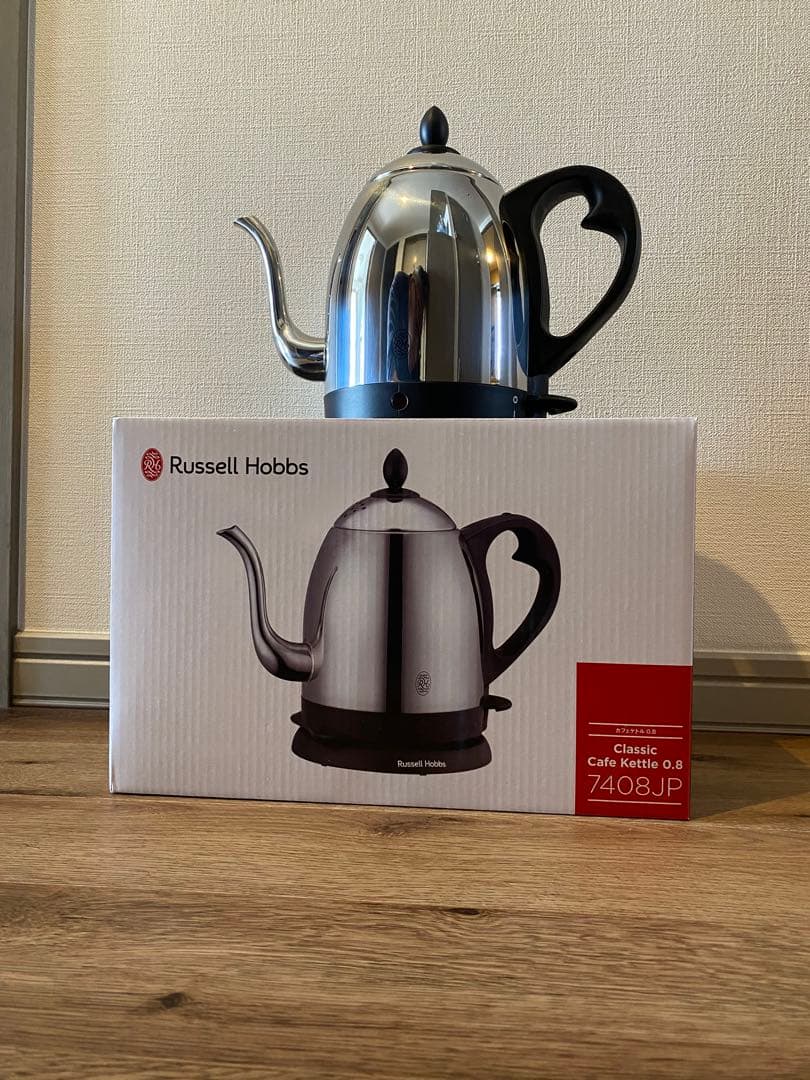 Russell Hobbs クラシック電気ケトル 7408JP 0.8L
