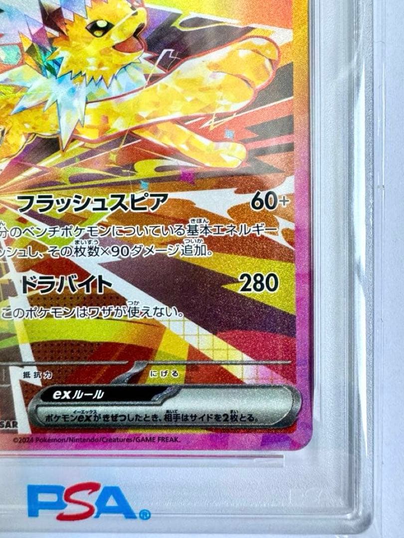 サンダースex SAR PSA10 テラスタルフェスex 209/187