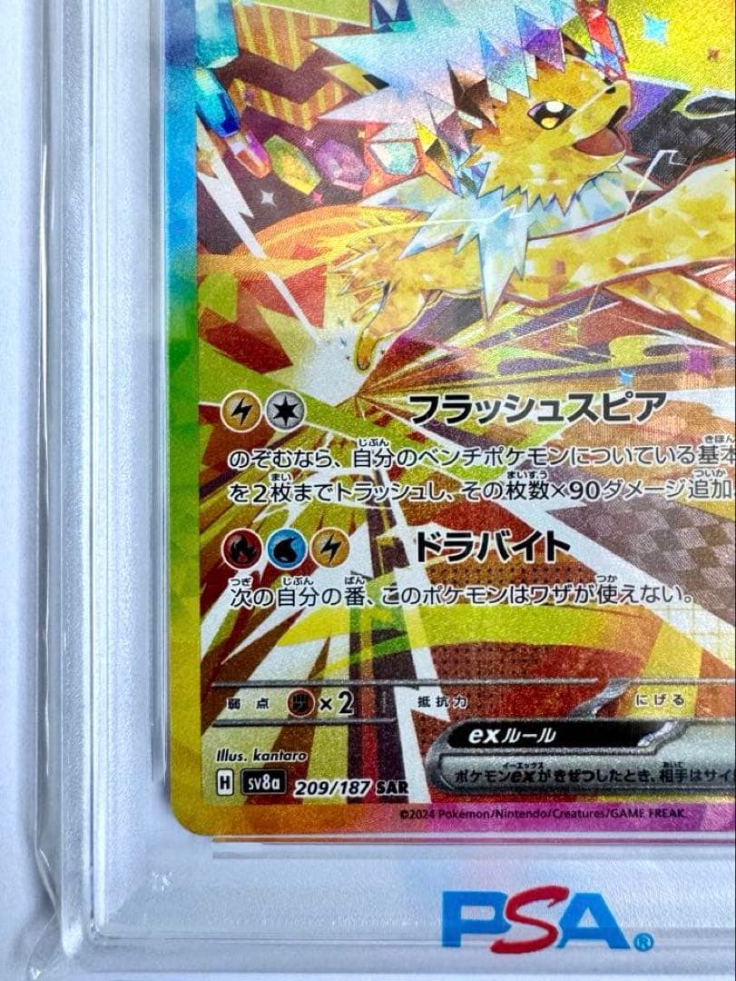 サンダースex SAR PSA10 テラスタルフェスex 209/187
