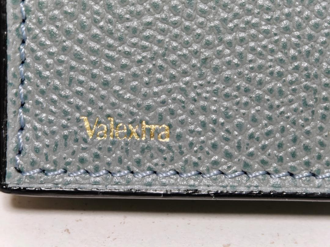 未使用品 ヴァレクストラ ソフトカーフスキン 名刺ケース カードケース