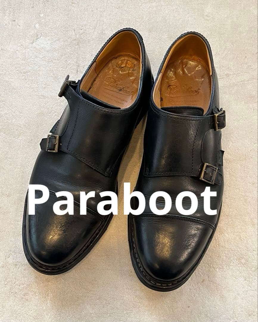 Paraboot パラブーツ William ウィリアム ブラック UK9.5