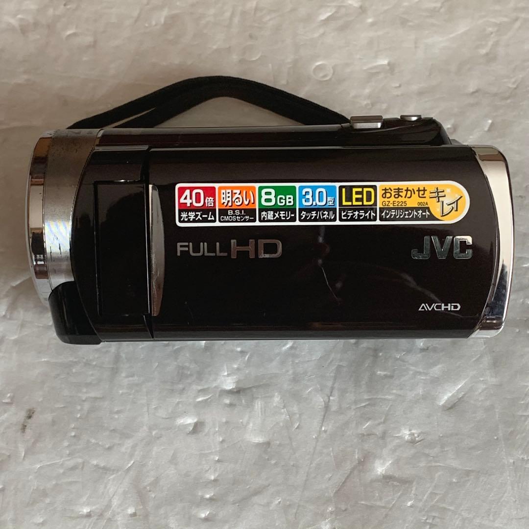 ビデオカメラ JVC Victor Everio GZ-E225-T