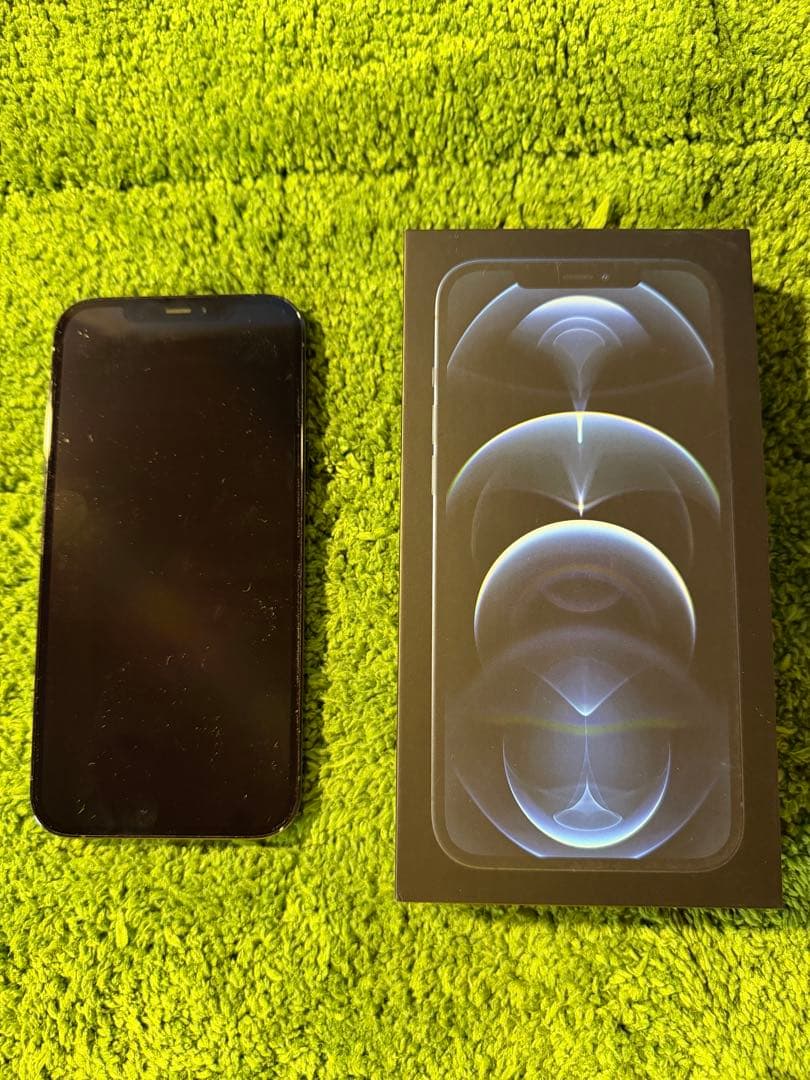 【美品】iPhone 12 Pro Max パシフィックブルー　256GB