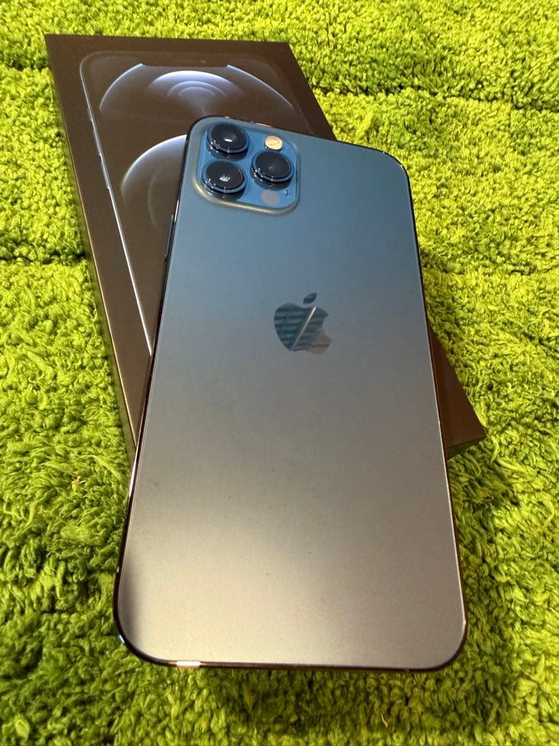 【美品】iPhone 12 Pro Max パシフィックブルー　256GB