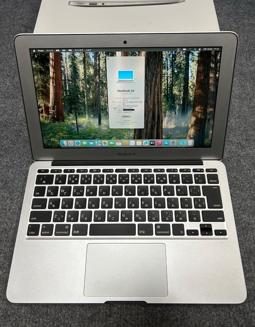 Macbook Air 2015 i5 8Gb 512Gb 11インチ 美品 2