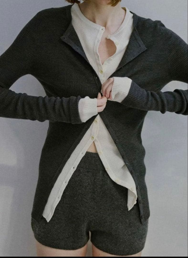 2枚セット　TODAYFUL Silkwool Knit Cardigan