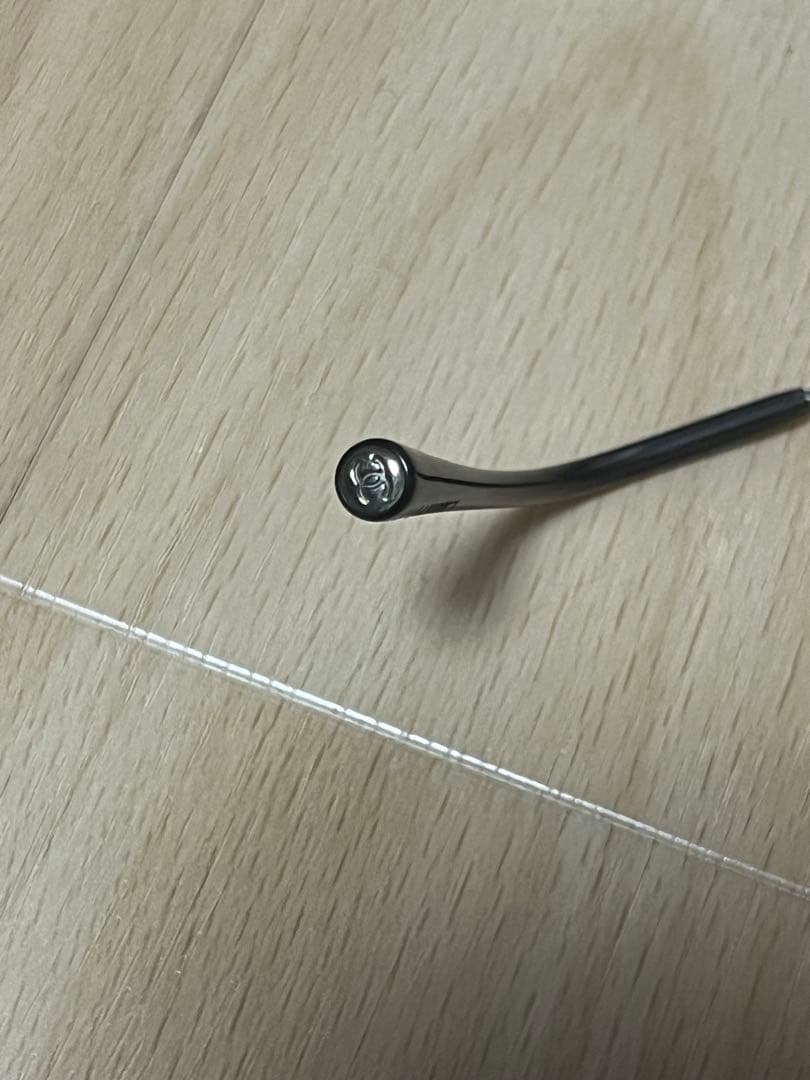 CHANEL サングラス　ココマーク　ビンテージ　リムレス