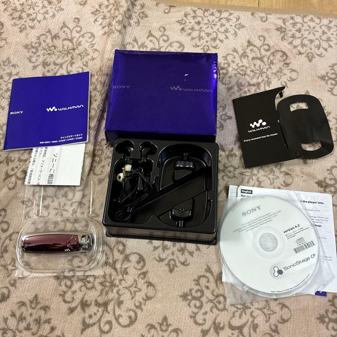 SONY ソニー WALKMAN NW-S706F ピンク　ジャンク